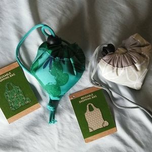 Two Reusable Shopping Bags
